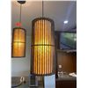 Image 2 : Qty 3 Cylinder Pendant Lights