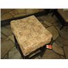 Image 2 : Woven Stool w/ Wooden Frame