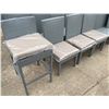 Image 3 : Qty 6 New Sunbrella Seat Cushions, Sand Color (Chairs Shown in Photos NOT INCLUDED)
