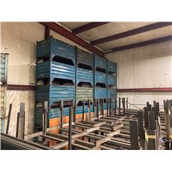 (20) Steel Material Bins