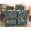 Image 2 : (14) Steel Material Bins