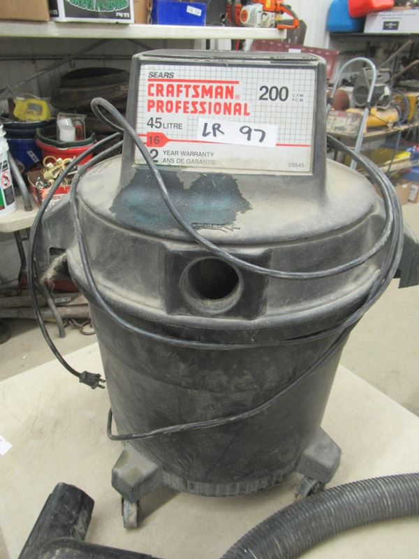 Craftsman Professional Shop Vac 45 Litre