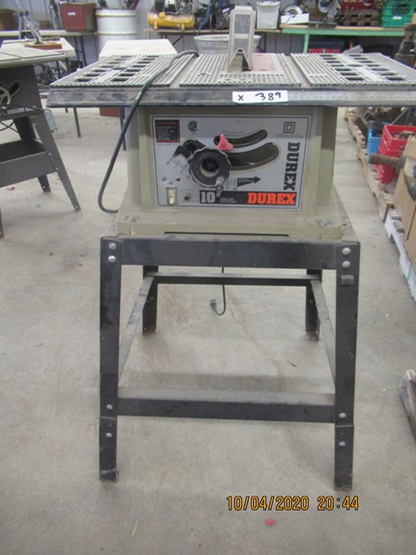 Durex 10" Table Saw