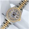 Image 2 : Rolex Ladies 2 Tone Silver Diamond Datejust Wristwatch With Rolex Box