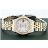 Image 5 : Rolex Ladies 2 Tone Silver Diamond Datejust Wristwatch With Rolex Box