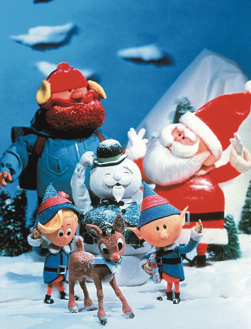 Screen used “Rudolph” and “Santa” stop motion puppets from Rudolph the ...