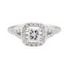 Image 2 : 0.86 ctw Diamond Ring - 14KT White Gold