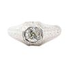 Image 2 : 0.70 ctw Diamond Ring - 14KT White Gold