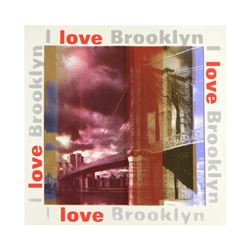 I Love Brooklyn by Steve Kaufman (1960-2010)