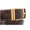 Image 6 : Louis Vuitton Dark Brown Damier Infini Reversible Boston Belt 100cm