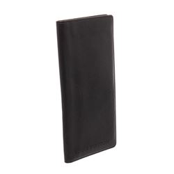 Louis Vuitton Black Lambskin Leather Long Bifold Wallet