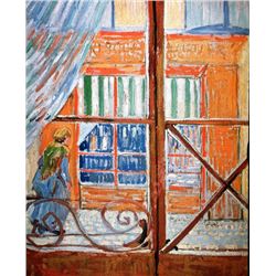 Van Gogh - A Pork-Butchers Shop Seen From A Window