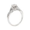Image 4 : 0.93 ctw Diamond Ring - 14KT White Gold