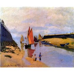 Claude Monet - Port of Trouville