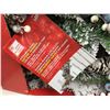 Image 2 : 9ft Snowtop Dazzle Battery Operated LED Pre-Lit Garland and Timer