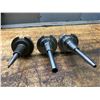 Image 3 : (3) CAT50 Shrink Fit End Mill Holders