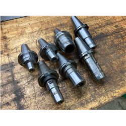 (7) CAT50 Hydraulic End Mill Holders