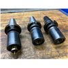 Image 1 : (3) CAT50 Parlec Numertap 2000 Quick Change Tapping Holders