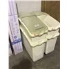 Image 2 : CMC Mobile Ingredient Bin (27" x 10" x 32â€ H)