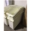 Image 2 : CMC Mobile Ingredient Bin (27" x 10" x 32â€ H)