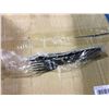Image 2 : Case of Touch Plastic Fork and Knife Sets