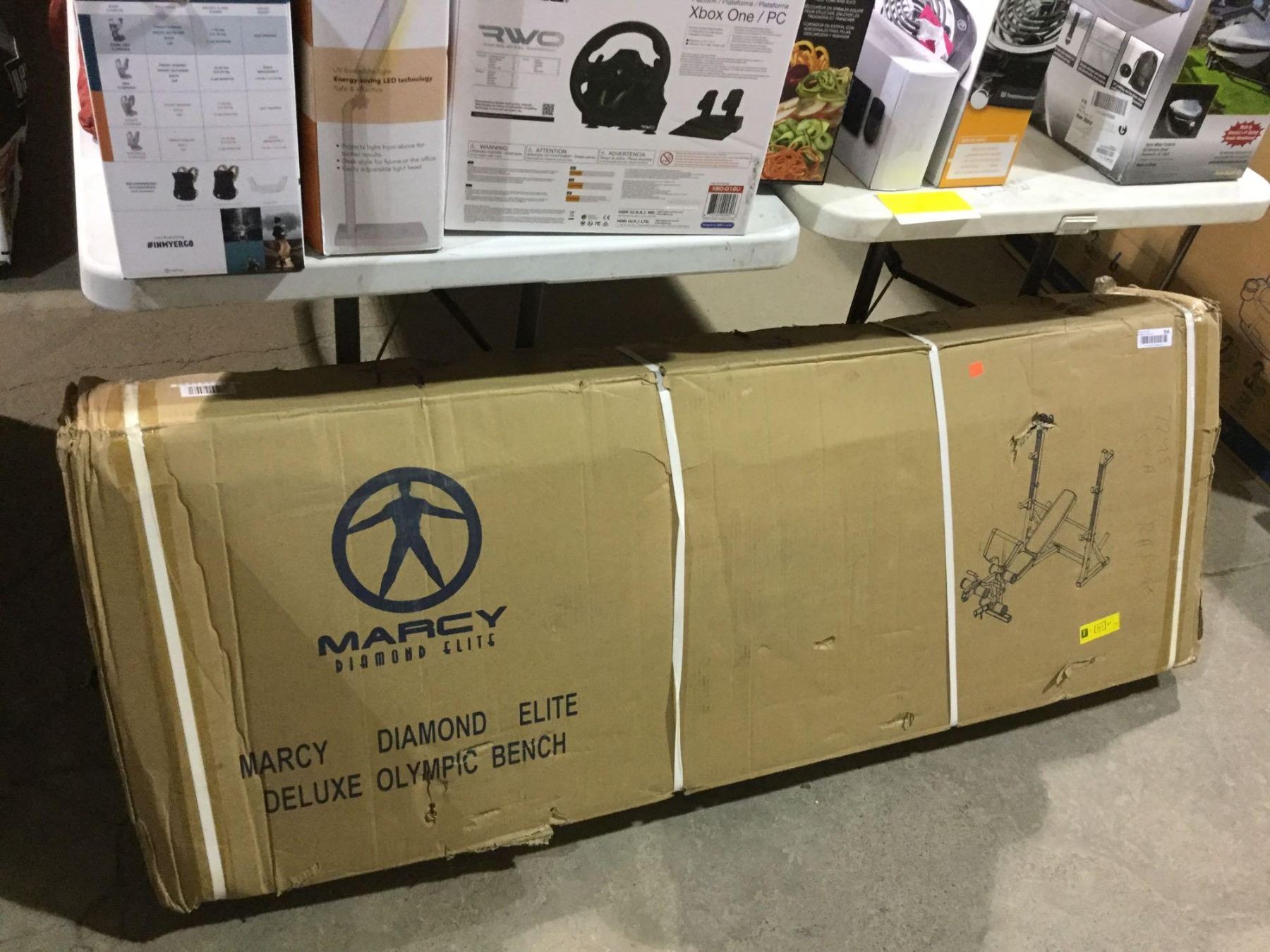 Marcy Diamond Elite Deluxe Olympic Bench Marcy diamond elite olympic bench