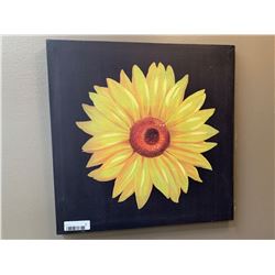 Large floral painting