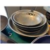 Image 2 : Lot of 14 commerical chef fry pans