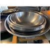 Image 1 : Lot of 10 assorted SS mixing bowls