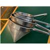 Image 2 : Set of 4 Commercial cone strainers
