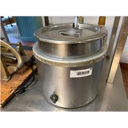 Soup Warmer with insert and ladel