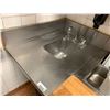 Image 1 : Stainless Hand Wash Sink and counter -THE BUYER IS RESPONSIBLE FOR DISCONNECTION AND REMOVAL - BUYER