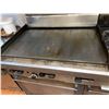 Image 2 : Garland Commercial double oven range with griddle and 4 burners. includes salamader -THE BUYER IS RE