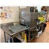 Image 2 : Commercial Dishwashing system with spray station and stainless counters. -THE BUYER IS RESPONSIBLE F