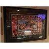Image 1 : Bud Bowl framed bottle cap picture