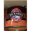 Image 1 : Bar Mounted Sign BUYER MUST REMOVE -Rickards Red