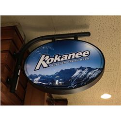 Bar Mounted Sign BUYER MUST REMOVE -Kokanee