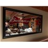 Image 1 : Budweiser and Calgary Flames large mirror framed