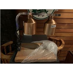 Double Head Heat Lamp carving station