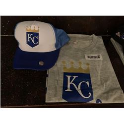 MLB Shirt and Hat Set -Royals