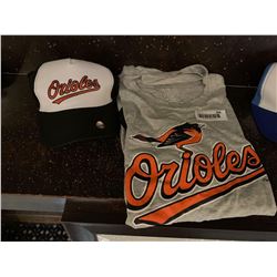 MLB Shirt and Hat Set -Orioles