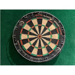 Nodor Dart Board with green chalk score board