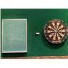 Image 2 : Winmau Dart Board with green chalk score board
