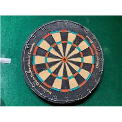 Nodor Dart Board with green chalk score board