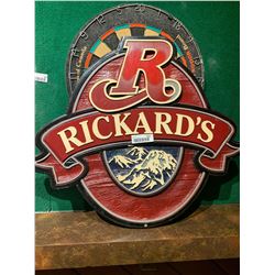 Rickards Red Bar Sign