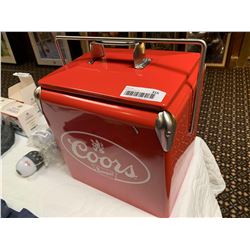 NEW Coors metal beer cooler