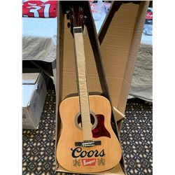 NEW Coors Banquet Acoustic guitar