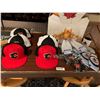 Image 1 : Lot of Flames Hats and promo items