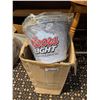 Image 1 : Case lot of coors light beer buckets