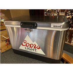 NEW Coors Light Stainless Steel cooler